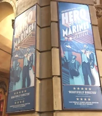 Posters for "Hero of the Marines".