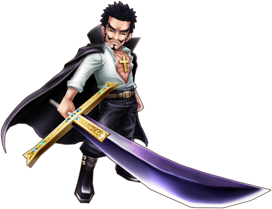 Espada de ovo de Dracule Mihawk Roronoa Espada de Mozambique