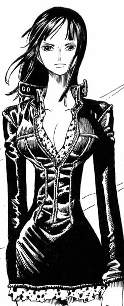 Nico Robin before the timeskip in the manga