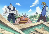 Arlong Pirates Looking Through Shimashima Shopping Wreckage