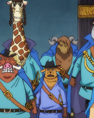 Inuarashi Musketeer Squad One Piece Wiki Fandom