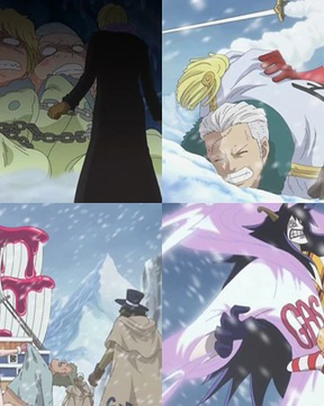 Episodio 596 Sull Orlo Della Sconfitta L Essere Mortale Arriva Dal Cielo One Piece Wiki Italia Fandom
