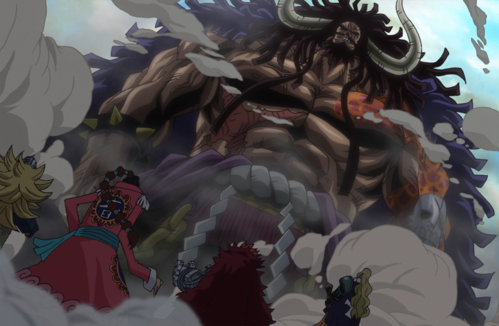If Big Mom and Kaido successfully teamed up and got the One Piece + Pluton  + Poseidon, then the WG teamed up with Shanks and Mihawk, who do you think  would win