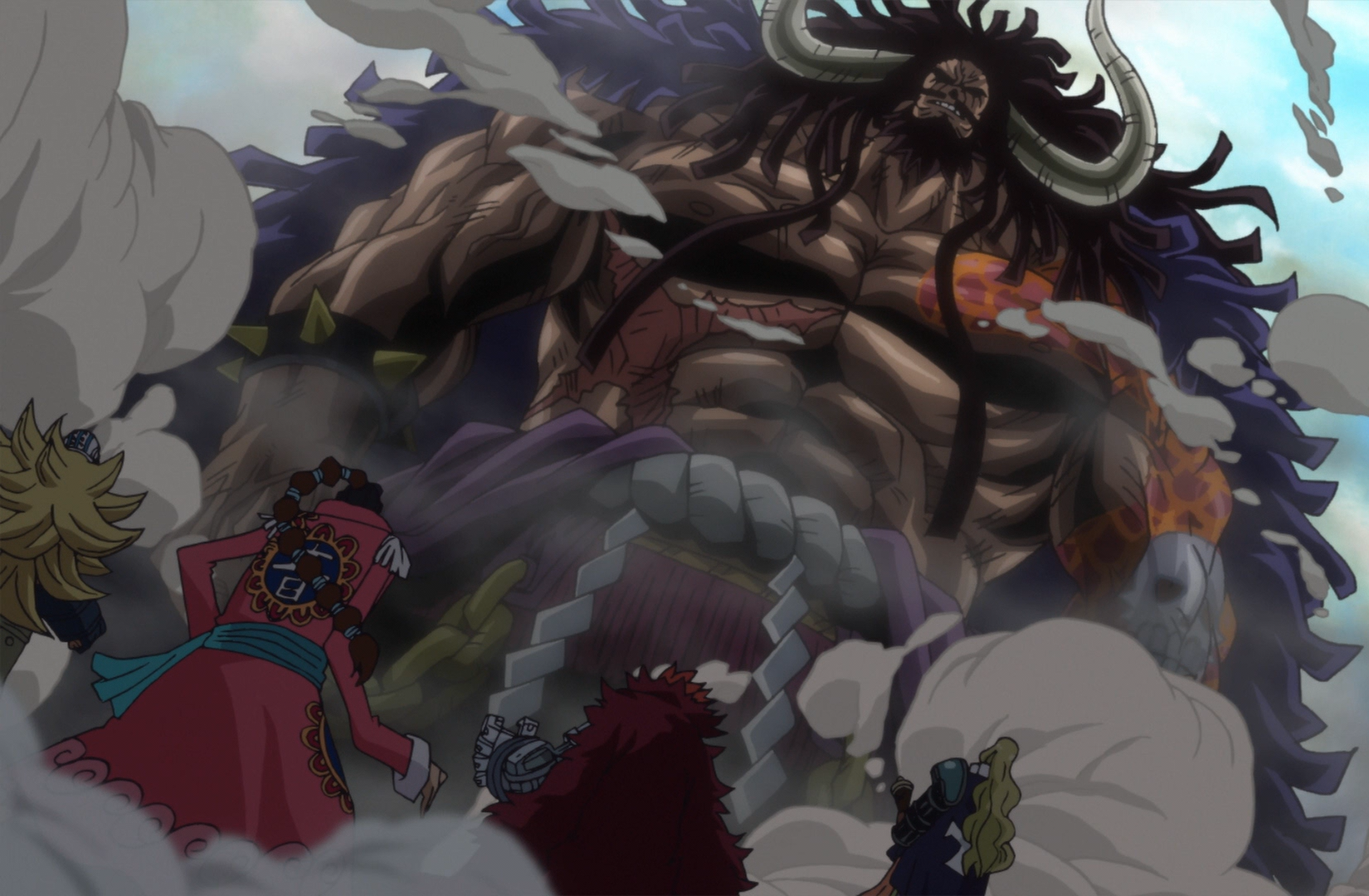 Kaido Reflects on Young Big Mom's Ambitions After Her Defeat