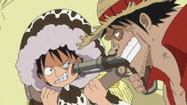 Luffy Meets Imposter Straw Hat Pirates