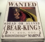 Bear King's Movie 9 Wanted Poster