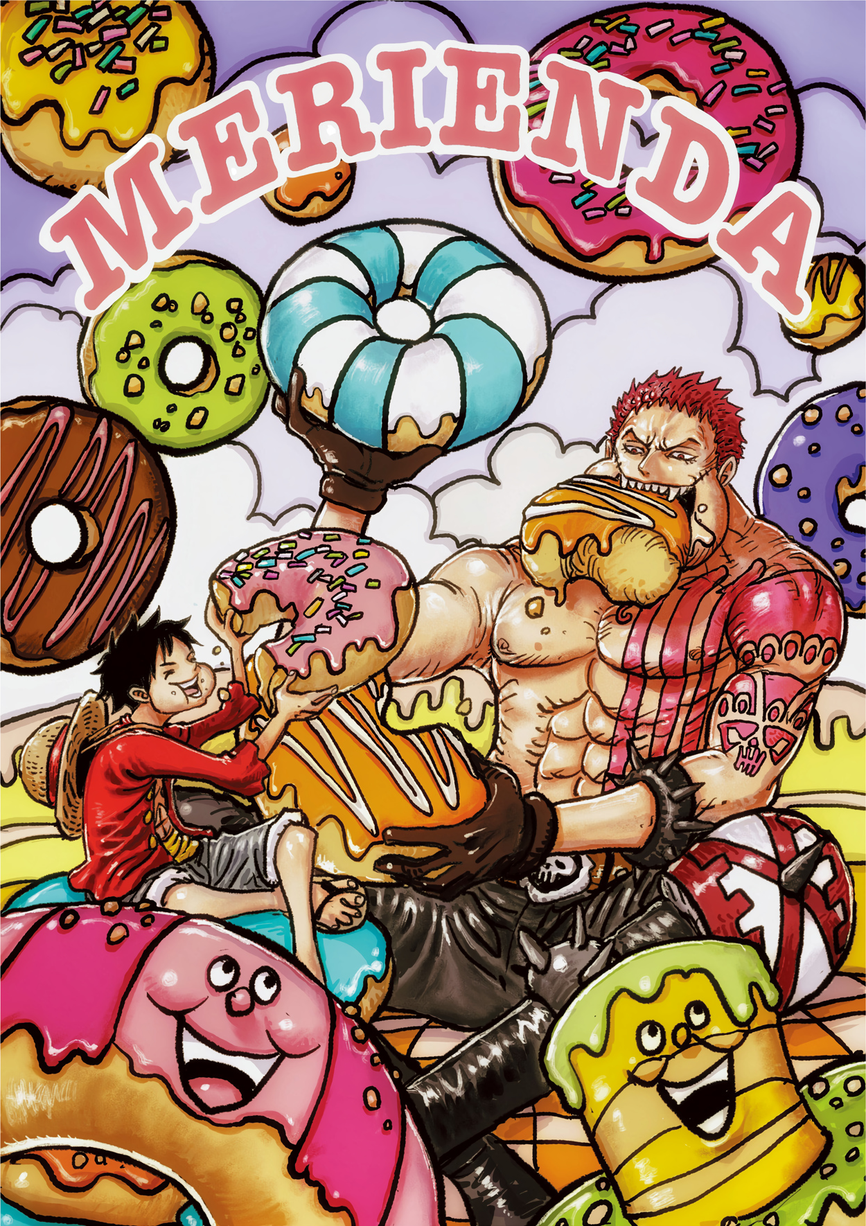 Tazza - One Piece Luffy's crew japanese ⋆ Mondi Sommersi Comix Food