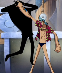 Franky Overpowers Blueno
