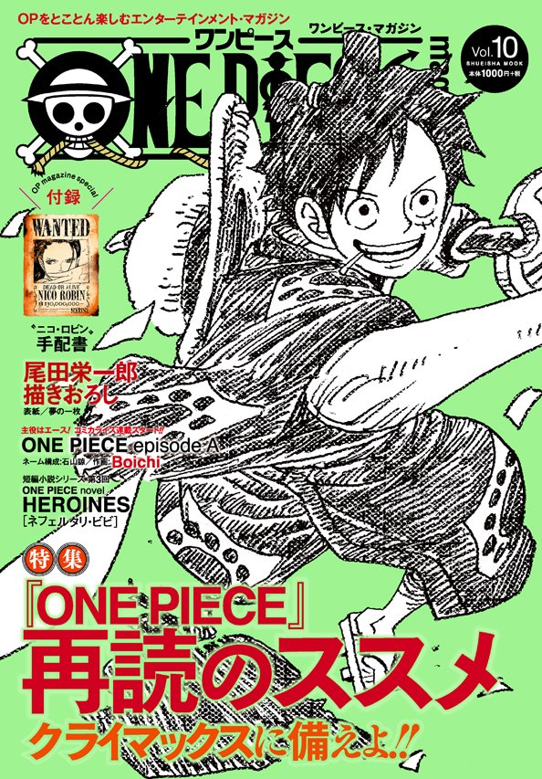 One Piece Magazine Vol 10 One Piece Wiki Fandom