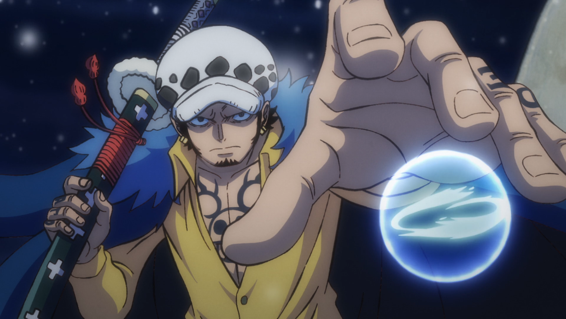 Trafalgar Law, Ope Ope no Mi, All Attacks and Abilities, 【1080p】