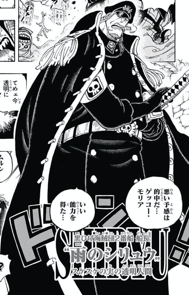 Zoro is the perfect opponent to Shiryu of the Blackbeard Pirates - One Piece