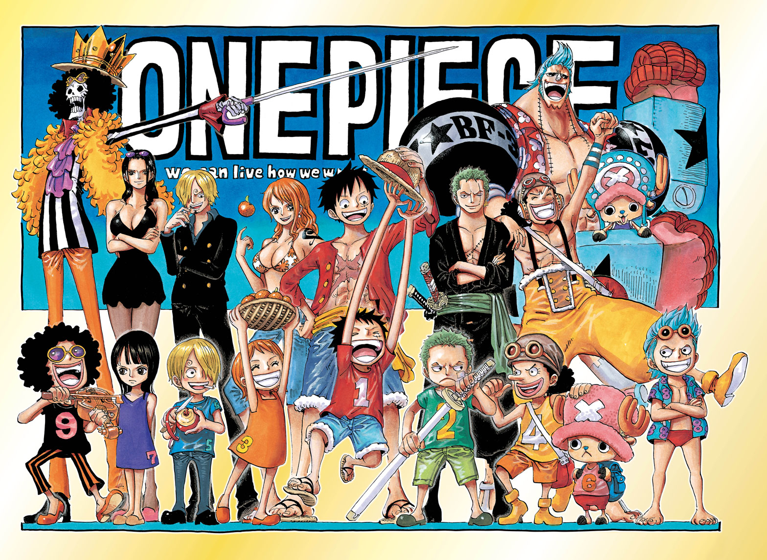 Oda revealed the Devil Fruits that best suit Zoro, Nami, Sanji, Usopp and  Franky! - One Piece