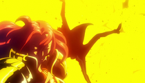 Baccarat uses her luck to overpower her opponents.