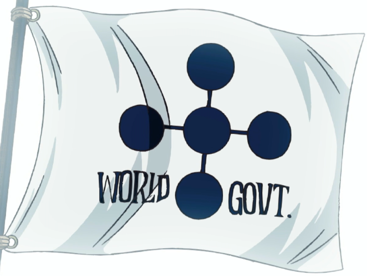 whos the leader of the world government one piece