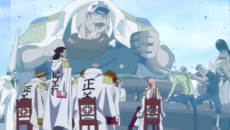 Garp y otros marines en el Red Port