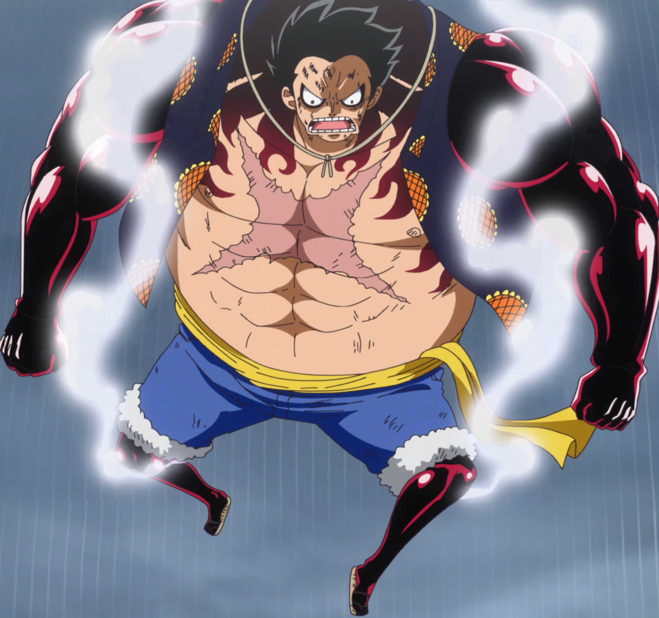 Luffy usando GEAR 4 SNAKE-MAN 🇧🇷 (Dublado PT-BR), One Piece: Stampede