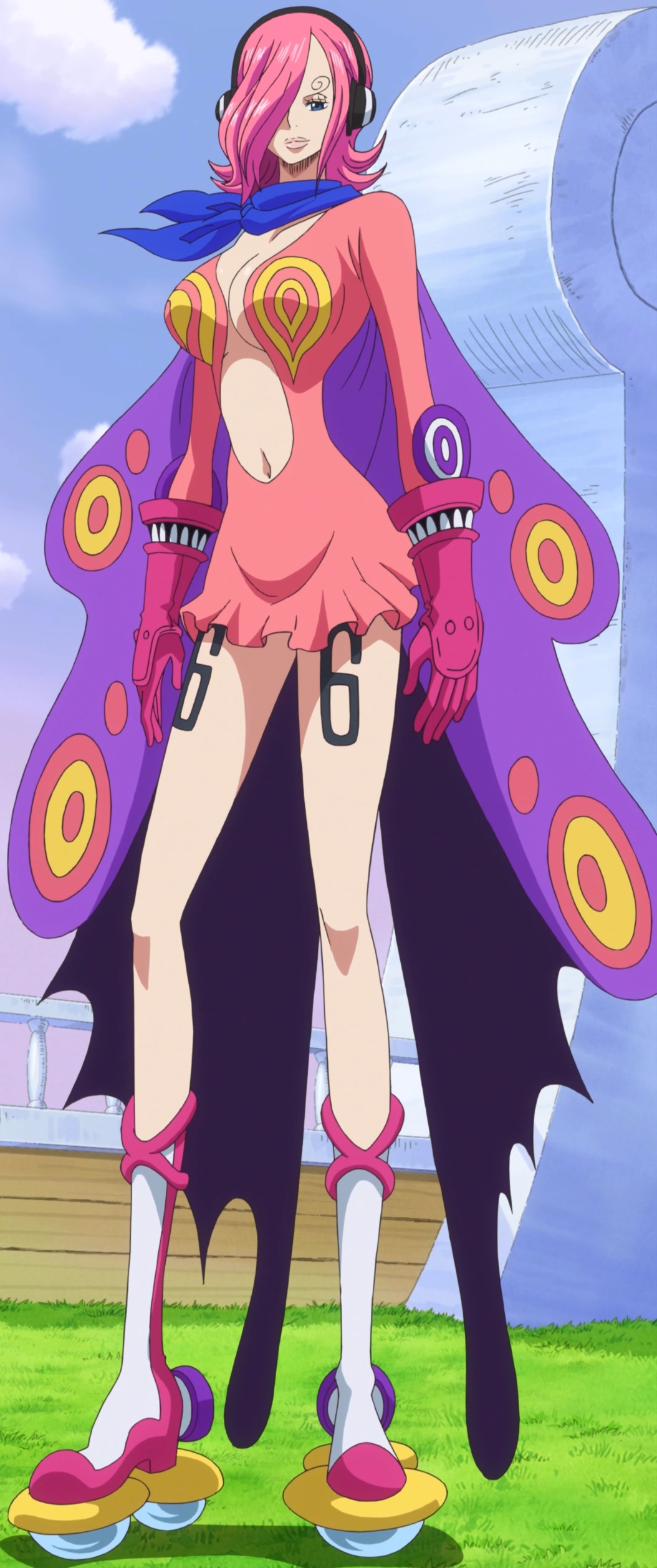 One piece Reiju's Panty Scene Uncensored! - One Piece 821 Eng Sub HD on  Make a GIF