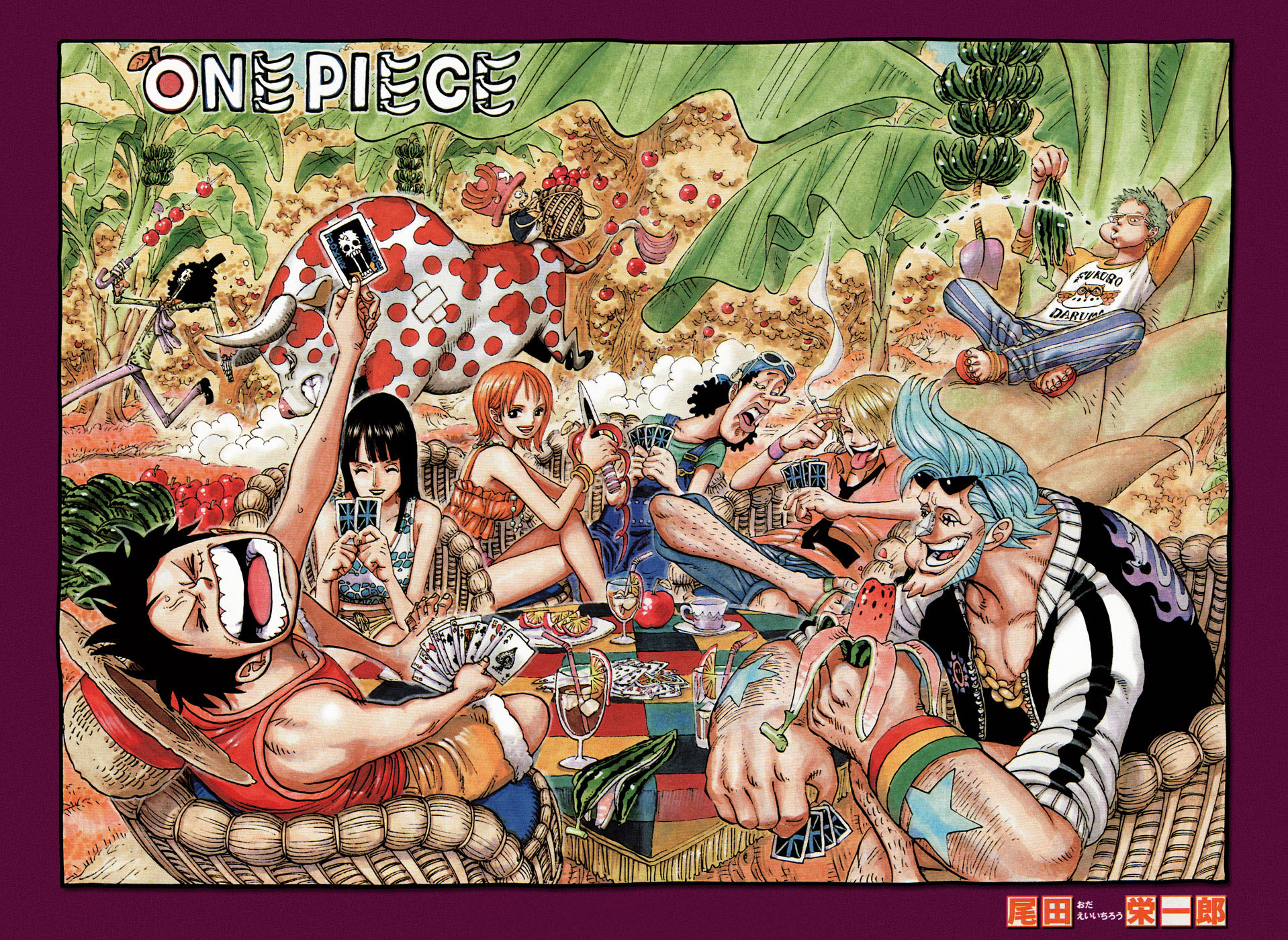 Category Color Spreads One Piece Wiki Fandom