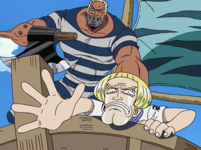 If a team in One Piece made up of Arlong, Axe-Hand Morgan, Don Krieg,  Captain Kuro, Buggy the Clown, and Alvida were sent to the grand line, how  long would they last?