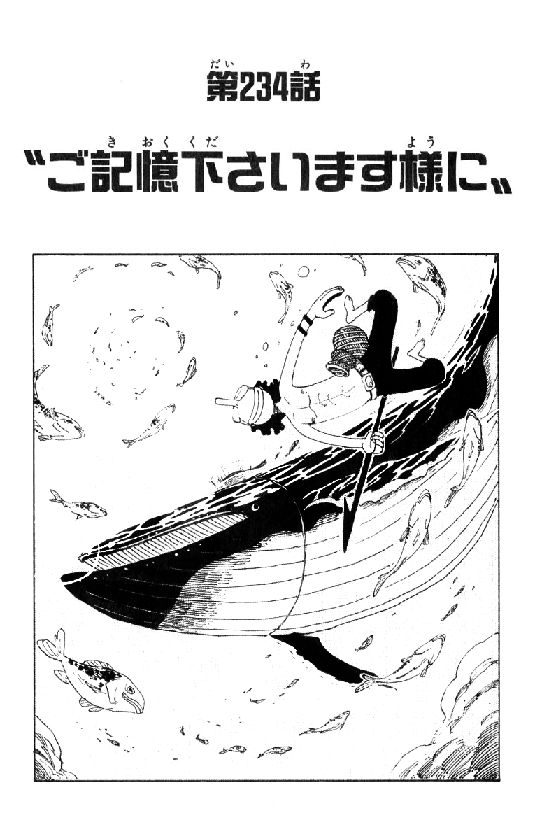 Chapter 234 One Piece Wiki Fandom