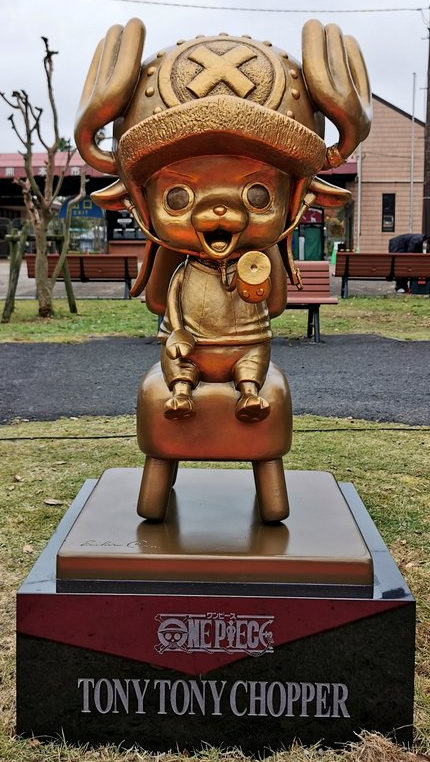 Kumamoto's One Piece Statues - Explore Kumamoto