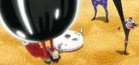 Katakuri captura a Luffy