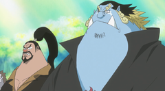 Aladdin & Jinbe at Otohime's Funeral