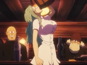 Альфа пьёт вместе с товарищами.