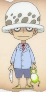 Trafalgar D. Water Law as a Child Anime.png (133 KB) Law jako dziecko w anime, wygląd oparty na tym z SBS.
