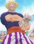 Luffy's Grandfather Romance Dawn Anime