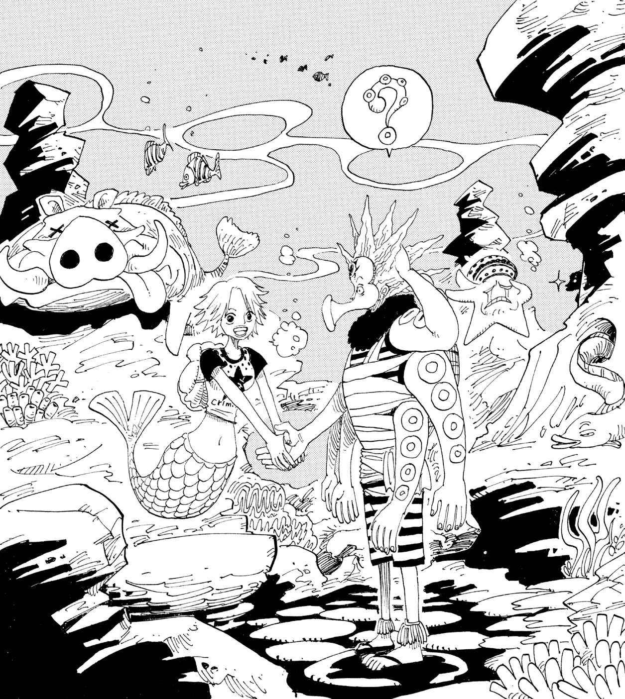 Hatchan S Sea Floor Stroll One Piece Wiki Fandom