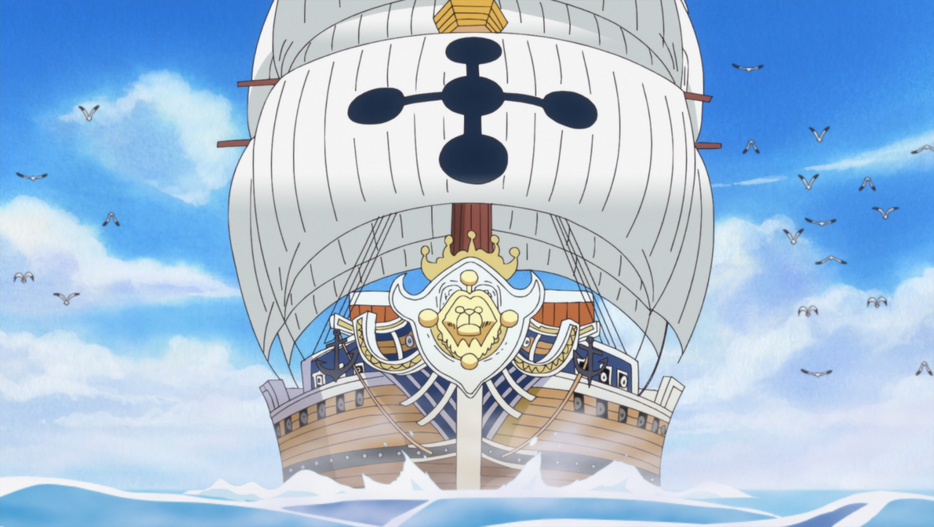 びっくり アニメ One piece Super Ship Collection 10 pieces