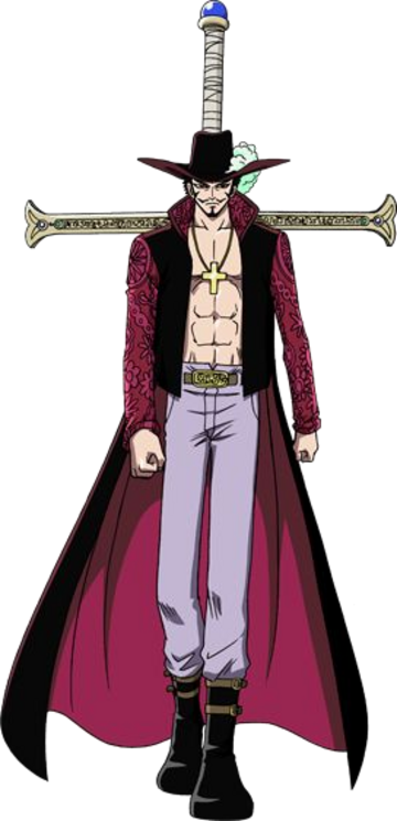 Universo Animangá: Dracule Mihawk (One Piece)