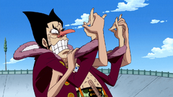 Nico Robin stops foxy