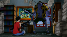 Arlong y Luffy
