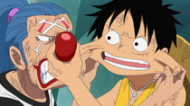 Buggy and Luffy