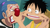 Buggy and Luffy