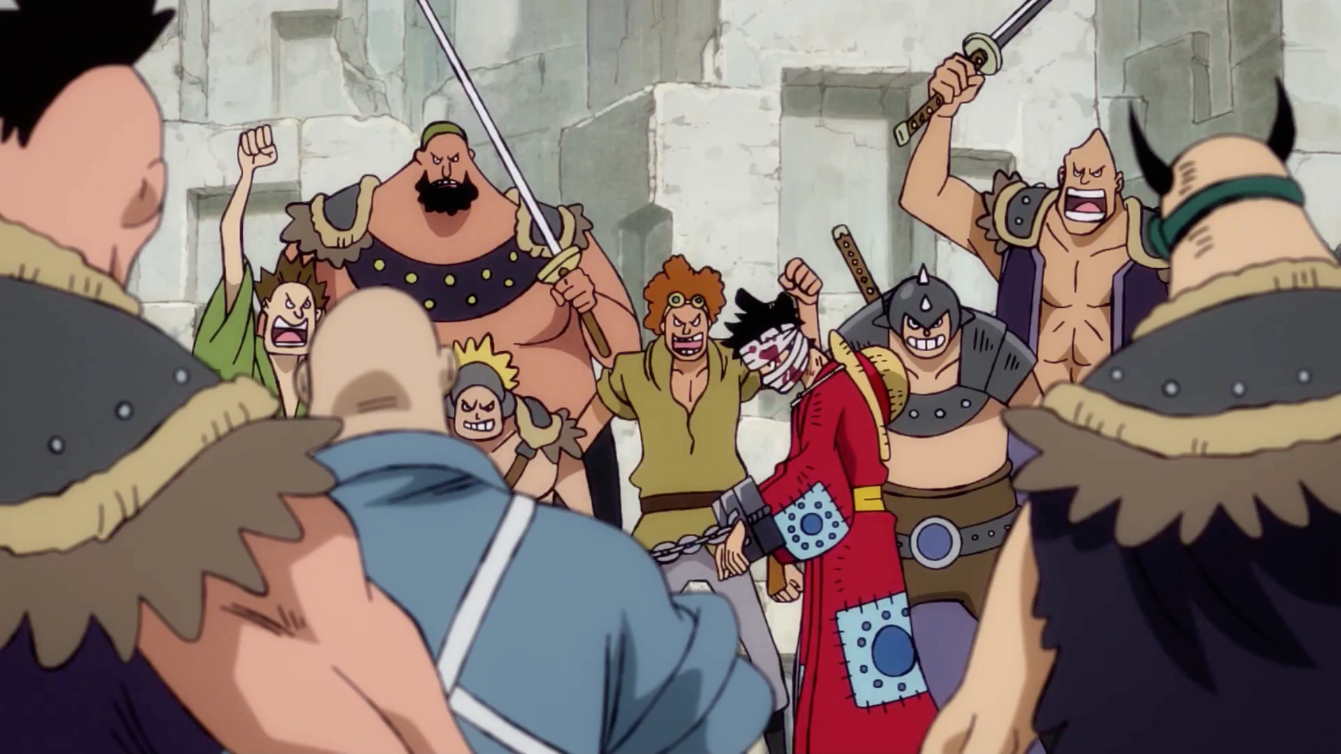 Monkey D. Luffy/Relationships/Emperors and Crews