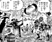 Kuzan Meets Blackbeard Pirates