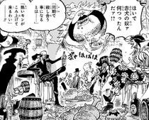 Kuzan Meets Blackbeard Pirates