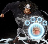 Kuma w One Piece: Burning Blood.