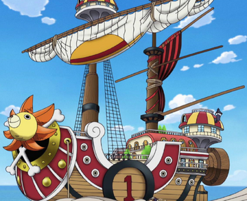 D7] One Piece the going merry ship head Poster for Sale by