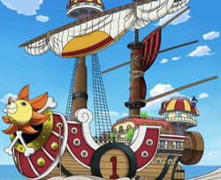 Navio de 'One Piece' aporta no Rio de Janeiro