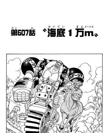 chapter 607 one piece wiki fandom