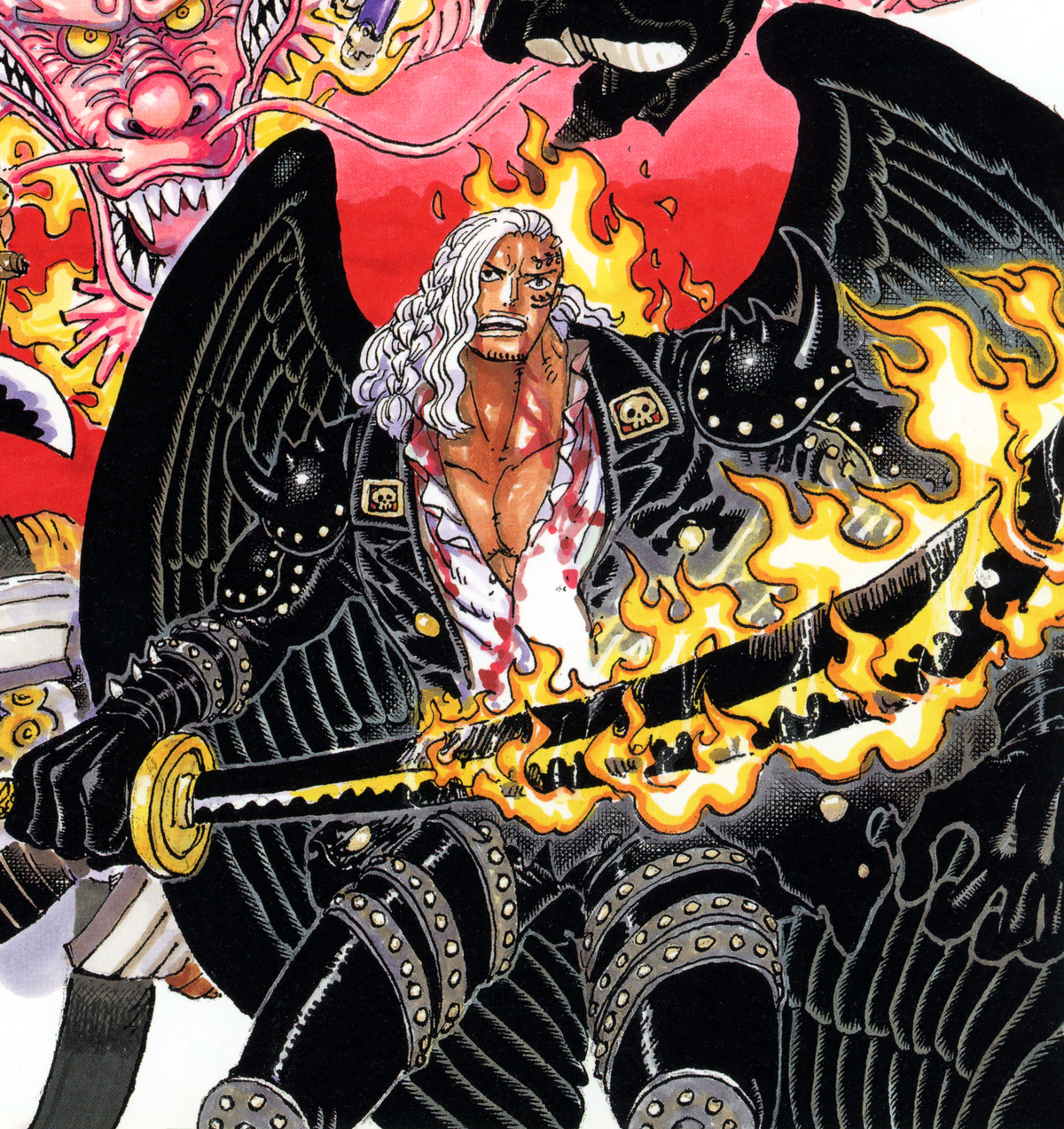 One Piece Chapter 1032 – Zoro VS King: Flame