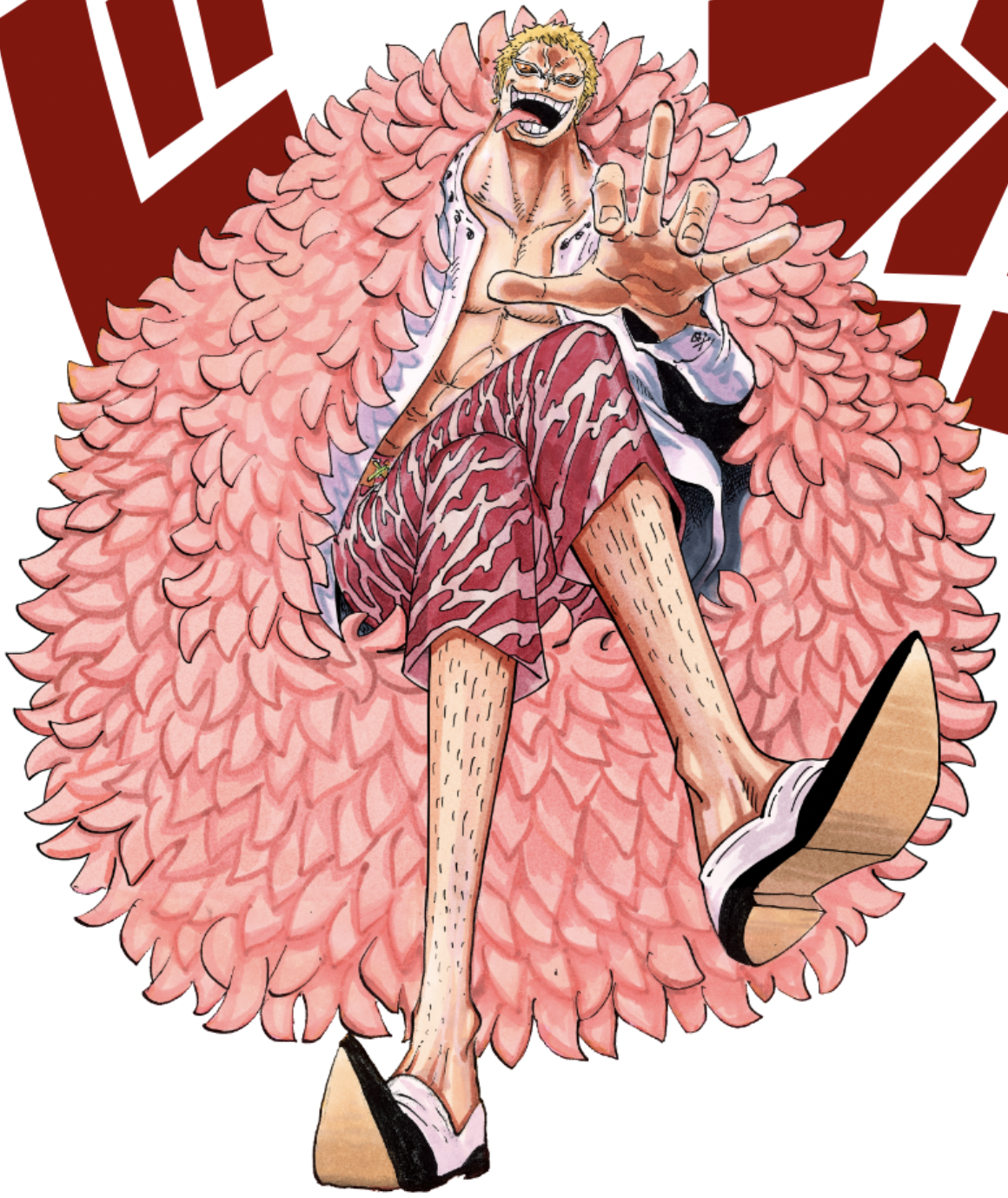 Donquixote Doflamingo One Piece Wanted Greeting Card