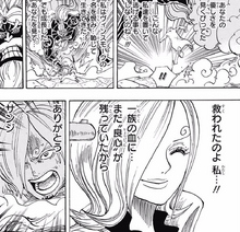 Reiju agradece a Sanji