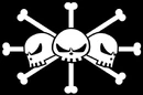 Blackbeard Pirates' Jolly Roger