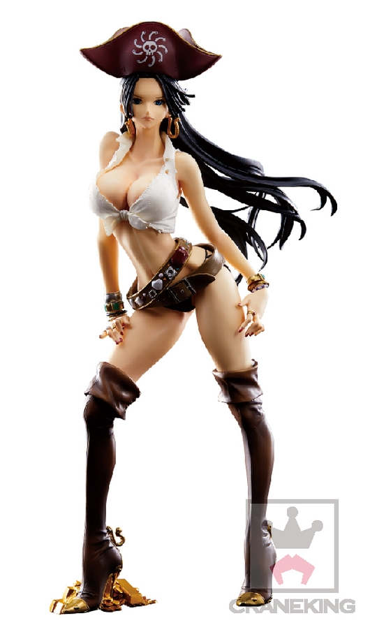 Anime One Piece Boa Hancock Action Figure Girl Bikini take off Pvc