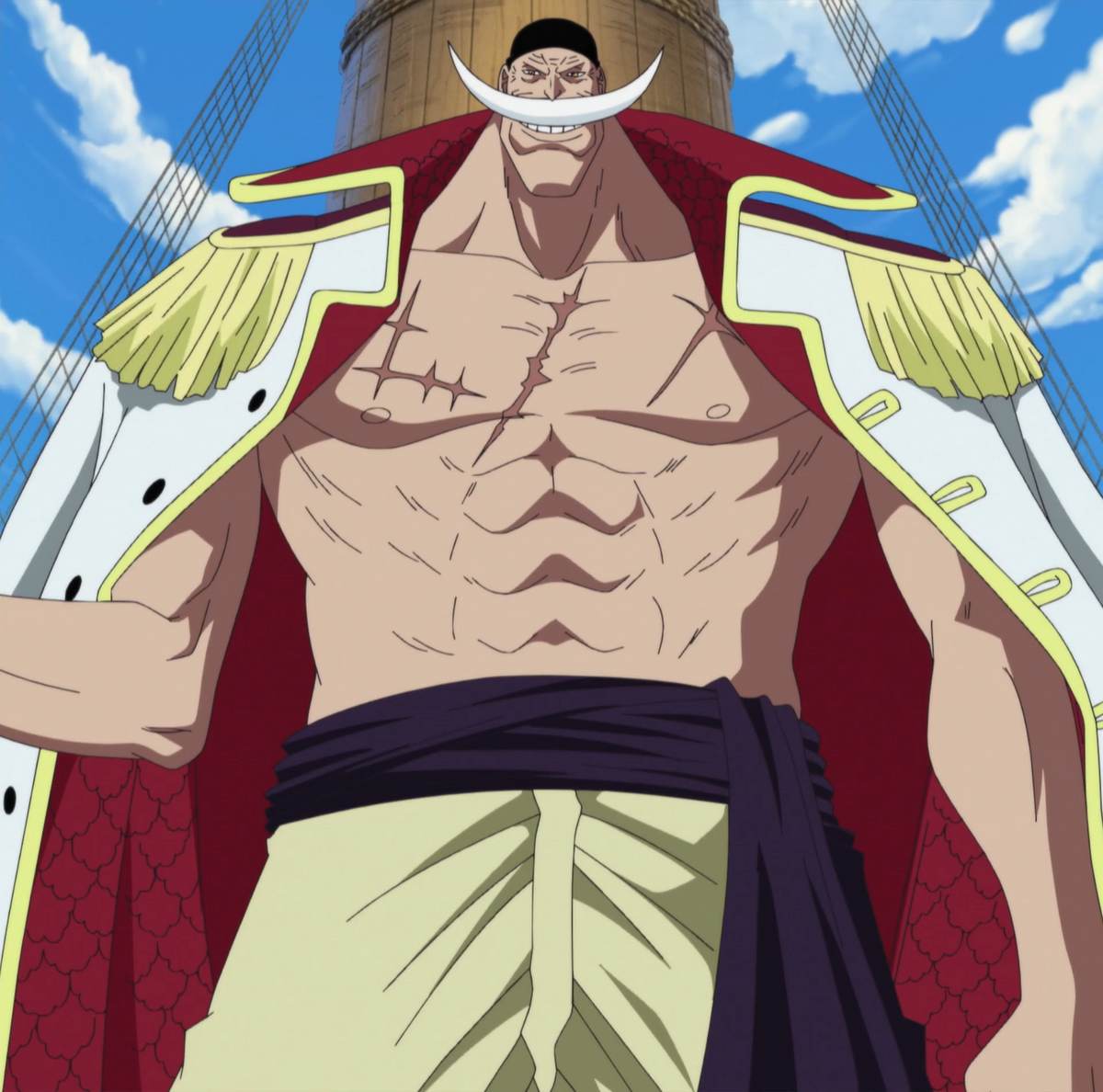 It's as if Blackbeard's beard growth is connected to his power growth :  r/OnePiece